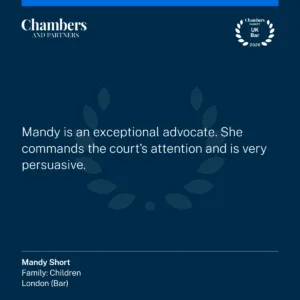 "Mandy is an exceptional advocate. She commands the court's attention and is very persuasive."